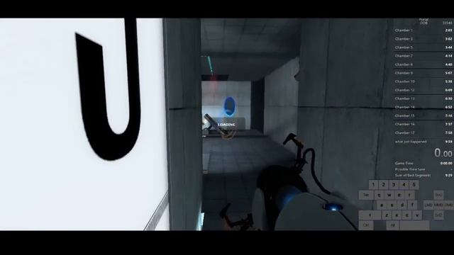 LAG (Large Angle Glitch) Tutorial for Portal 1, Chamber 19 смотреть онлайн