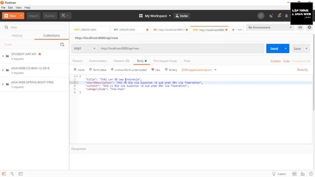 Restful api web service trong java web spring mvc phần 2 смотреть онлайн