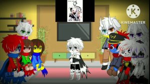 Undertale reacts to Sans AUs themes(My First Ever GCRV!!!, My AU)