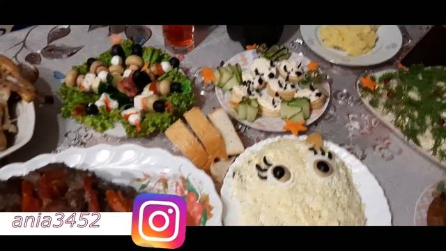 НАШ ПРАЗДНИЧНЫЙ СТОЛ НА НОВЫЙ ГОД! ? смотреть онлайн