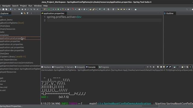 Spring Boot configuration || TechHub || Ram Niwash смотреть онлайн