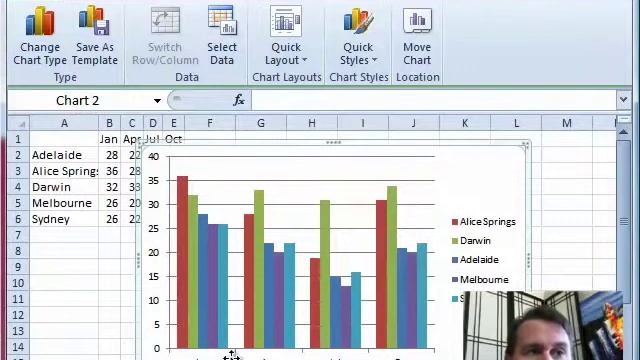 Excel - Change Series Order in Excel Chart or Graph - Episode 1273 смотреть онлайн