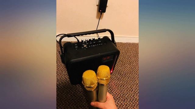 Shinco Bluetooth Karaoke Machine with 2 Wireless Microphones, Portable Karake review смотреть онлайн