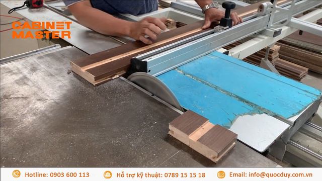 Vận Hành Máy Cắt 45 Độ Bàn Trượt Giá Rẻ | CABINETMASTER смотреть онлайн