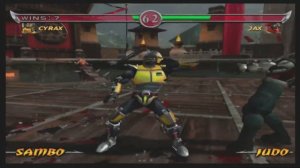 Mortal Kombat Deadly Alliance (PS2) Arcade as Cyrax