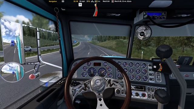 Promods canada Salmon Arm to Merrit, deliver empty pallets! - ATS / American Truck Simulator 4K PNG смотреть онлайн