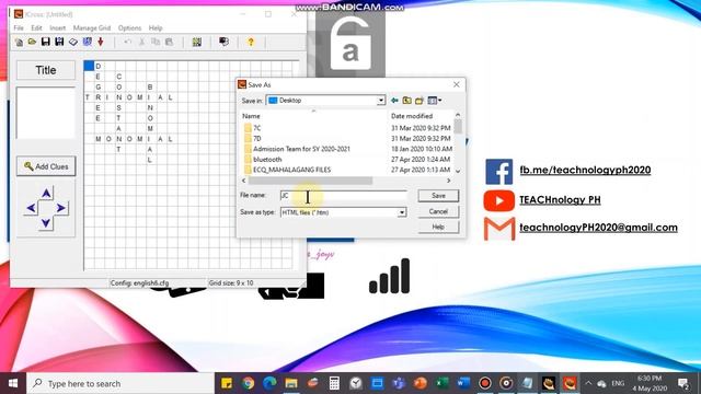 Episode 5 Free CrossWord Puzzle Maker 2 смотреть онлайн