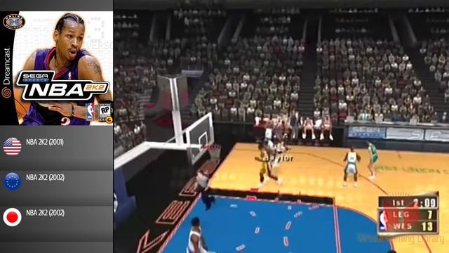 All Dreamcast Sports Basketball Games Compilation - Every Game (US/EU/JP) смотреть онлайн