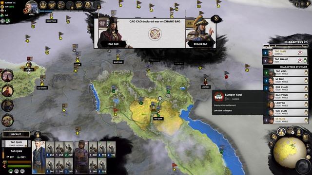 Total War: THREE KINGDOMS - Mandate of Heaven Gameplay (PC/UHD) смотреть онлайн