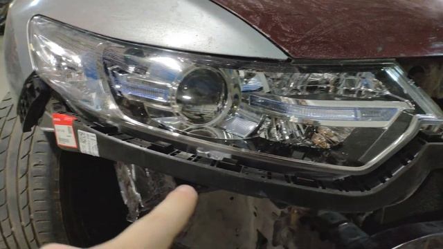 Восстановление Honda Accord 8G смотреть онлайн