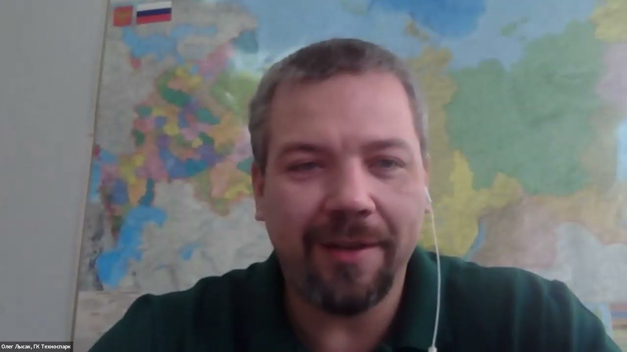 Олег Лысак на площадке Корпоративного университета Санкт-Петербурга