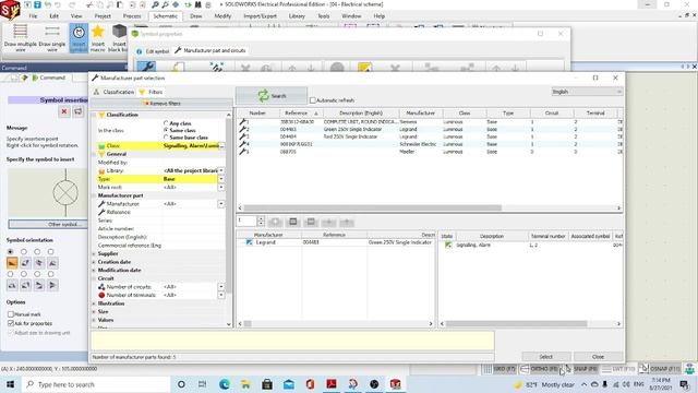 Solidworks Electrical 2021 - เขียนแบบไฟฟ้า EP#2 смотреть онлайн