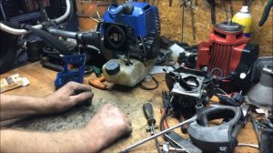 Кривой коленвал бензо_триммера.Ремонт не «как для себя»!)