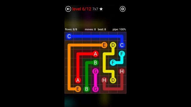 Flow Free | Mobile Game | Daily Puzzles | 2023-11-01 смотреть онлайн