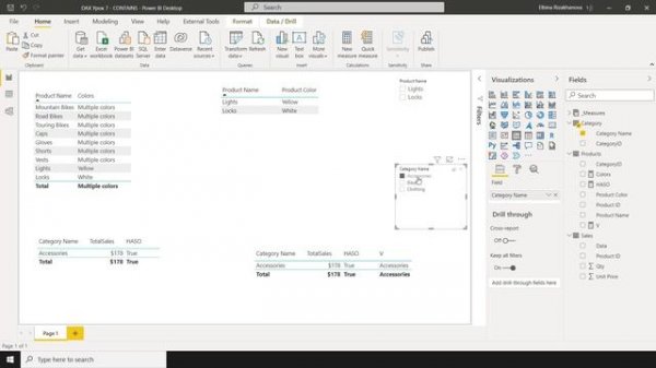 Функции DAX - HASONEVALUE, SELECTEDVALUE