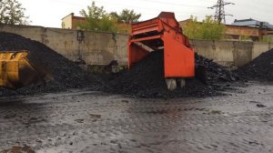 Грохот МТ32. Рассев угля