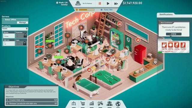 Tech Corp. Let's play | part #1 midgame смотреть онлайн