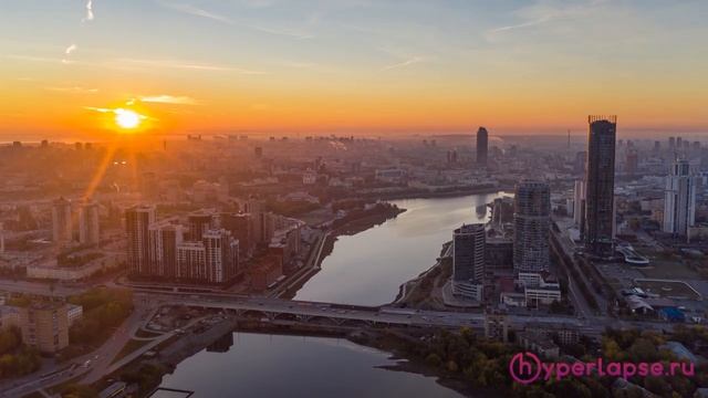 Ekaterinburg 4 Seasons Timelapse