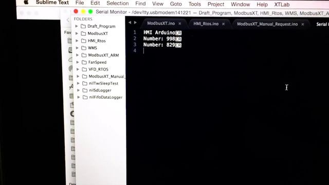 Arduino Modbus RTU - Control HMI via RS485 смотреть онлайн