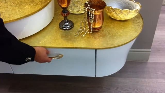 Мебель для ванной Calypso Glam фабрики BMT - Cersaie 2013 смотреть онлайн