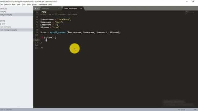 How to Insert data into database with PHP & MySql смотреть онлайн