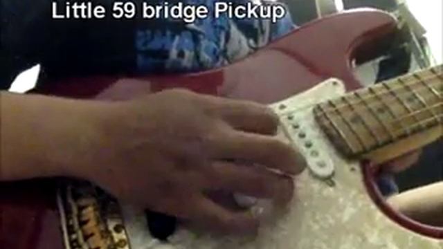 Seymour Duncan SSL-1 and Little 59 Pickup Demo with Fender Stratocaster смотреть онлайн