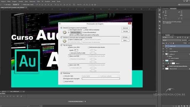 Photoshop & Excel , Automação de Tarefas смотреть онлайн