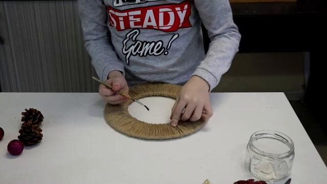 Детский мастер класс. Новогоднее украшение смотреть онлайн