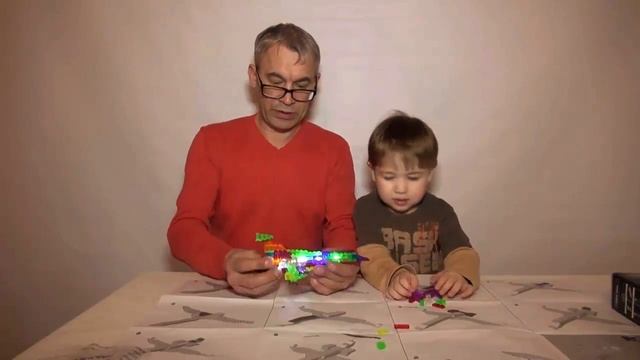 Светящийся конструктор laser pegs 6 in 1. Собираем светящийся конструктор Laser Pegs. смотреть онлайн