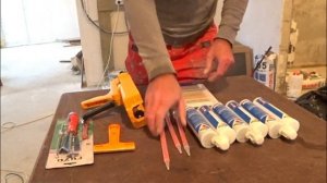 Обзор новой эпоксидной затирки под пистолет.