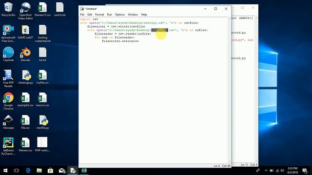 Python Programming | How To Append, Copy, Remove CSV File in Python Programming смотреть онлайн