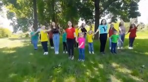 Танцевальный флешмоб "Вместе будем на планете"/коллектив эстрадного танца "Конфетти" ДК Дзержинское