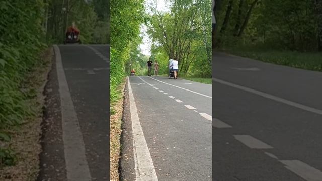 Самодельный ЭлектроКатринг на моторах от гироскутера #электрокартинг #diy #tyumen #гироскутеры смотреть онлайн