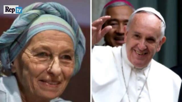 Emma Bonino e Papa Francesco due mondi che si incrociano смотреть онлайн