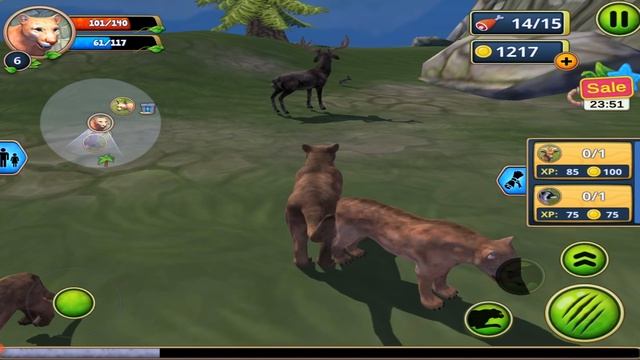 ?Cougar Family Simulator : Animal RPG Game Simulator-By Area730 Simulator Games=Android смотреть онлайн