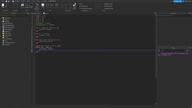 ipairs vs pairs - Roblox Scripting Tutorial смотреть онлайн