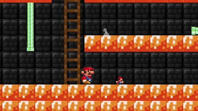 Can Mario and Tiny Mario’s Escape The Coin Maze Mayhem Press The Ultimate? | Mario Game Animation смотреть онлайн