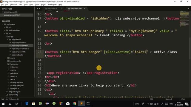 Angular 5 Tutorial in Hindi Part 8: Class Binding in Angular 5 in Hindi | Angular 5 Class Binding смотреть онлайн
