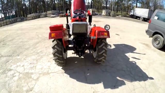 Трактор ROSSEL RT-244D. 4X4. 24 ЛС. смотреть онлайн