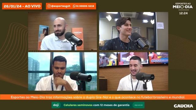 Esportes ao Meio-Dia | 26/01/24 смотреть онлайн