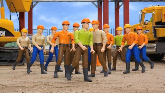 BRUDER bworld - Flash Mob der Spielfiguren смотреть онлайн