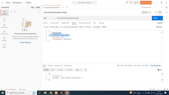 REST API Update Operation | PHP REST API Update Data in Hindi | PHP CRUD REST API in Hindi | api смотреть онлайн