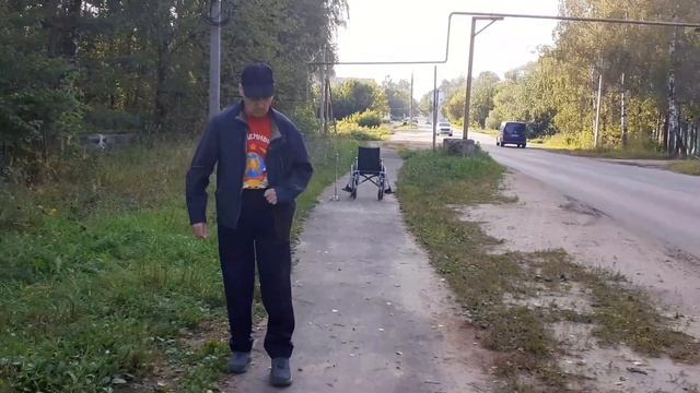 Жизнь после геморрогического инсульта.Ходим,ходим,ходим в последние деньки лета. смотреть онлайн