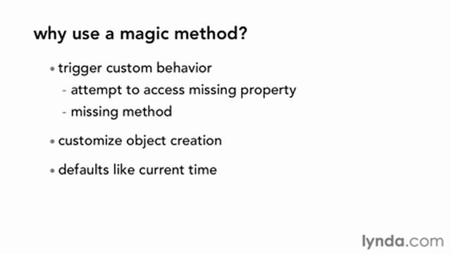 Advance OOP Tutorial for PHP programming Part 9(Describing magic method) смотреть онлайн