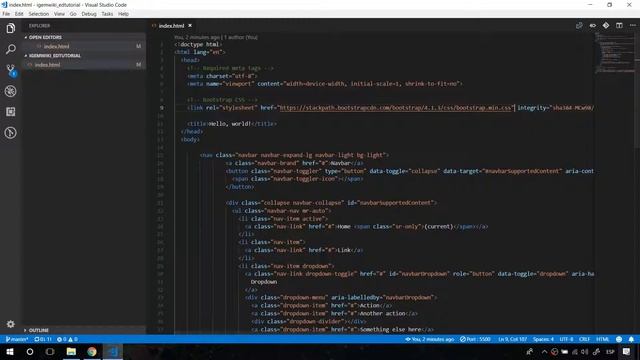 5. Styling the wiki: Introduction to Bootstrap 4 смотреть онлайн