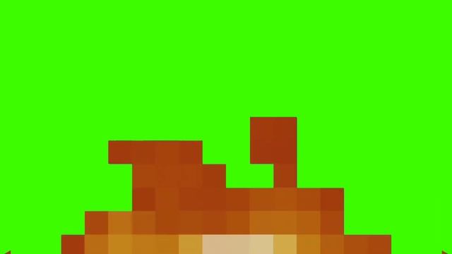 Fire on Player Green Screen Minecraft смотреть онлайн