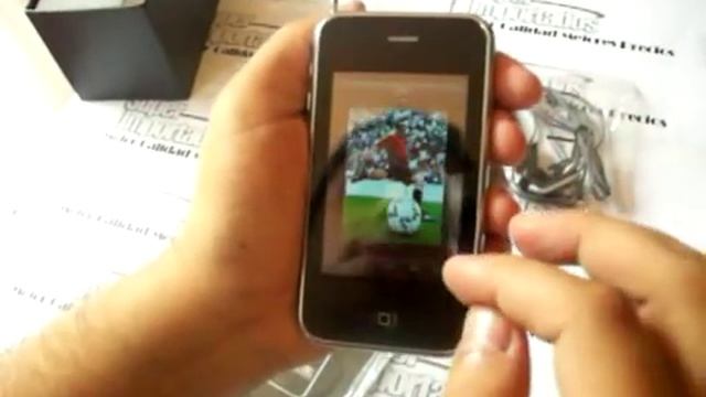 Celular Tiphone (Iphone) V800 Tv Dual Sim Mp3 Mp4 Camara Radio Java смотреть онлайн