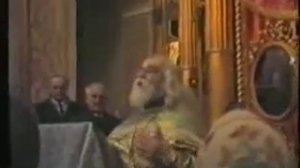 Проповедь о. Иоанна (Крестьянкина).