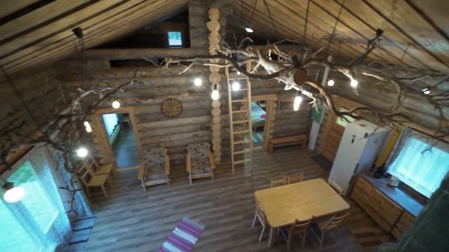 Отдых в Карелии. Обзор коттеджа "Горыныч" гостевой комплекс Карелия Медвежка смотреть онлайн