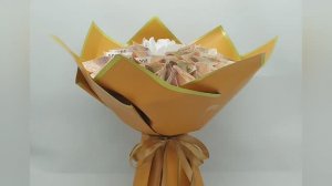 Сделай сам _ Как сделать  денежный букет _ Как сделать  денежный букет из цветов